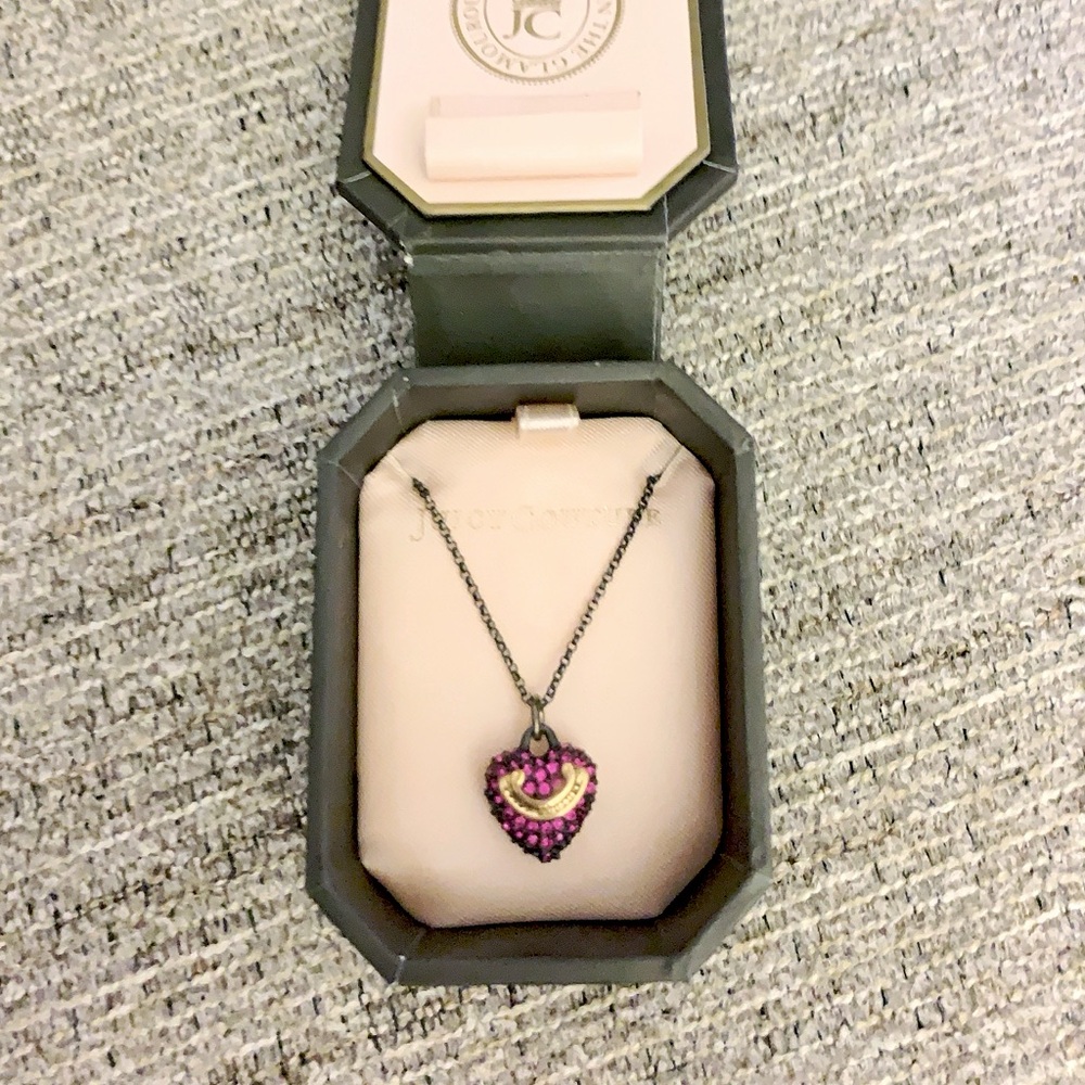 Juicy Couture Heart Charm Necklace